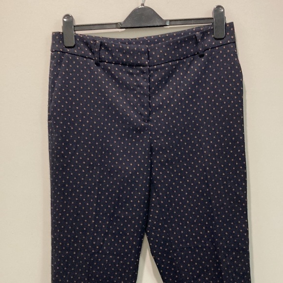 JOIE Black Polka Dot Straight Leg Stirrups Pants Medium​​​​ - Picture 2 of 11